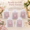 thumbnail image 5 of Valentine Exchange Gift Heart Crystals Stones with Hug Cards for DIY Make Necklace Bracelet Jewelry,for Valentines Mother's Day Gift 0.8" 16PCS Set2, 5 of 7