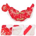 thumbnail image 3 of Año nuevo Cata Capa Cat Cat Dog Warm Pet Cape Winter Warm Pet Dress Fiesta de regalos Suministro, 3 of 5