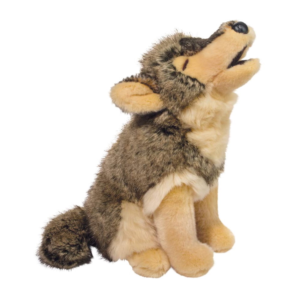 brown wolf stuffed animal