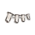 thumbnail image 1 of 200 unids M3 M4 M5 M6 Set de tuerca de remache 304 Acero inoxidable Cabezal plano Pasado de rosca de rosca Inserte Nutsert Tap Rivet Nut Surtido Kit, 1 of 6