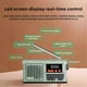 thumbnail image 1 of Radio Portable Emergency Rechargeable Bluetooth Sound Box Gray, 1 of 5