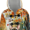 thumbnail image 4 of Hello Fall Sphynx Football Welcome Autumn with Leaves Pumpkins All Over Print 3D Hooded Duffle Toggle Coat Cat Lover Kitten Owner Gifts Idea - 00012, 4 of 6