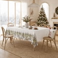 thumbnail image 6 of Christmas Tablecloth, Christmas Printed Holiday Table Cover, Xmas Table Cloth for Dinner Party, Kitchen Home Christmas Decor, 6 of 7