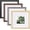 Mixed, variant on 8x8 Picture Frames 4 PCS - Made of Solid Wood Covered by Plexiglass for Table Top Display and Wall Mounting Photo Frame for Pictures 4x4/6x6 with Mat White