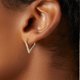 thumbnail image 4 of 2 pares de aretes pequeños, aretes colgantes de aro para mujer, joyería de moda para mujer, formas variadas Adepaton BST3004610-3, 4 of 5