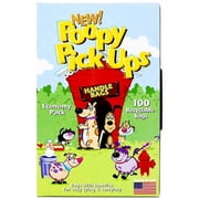 Poopy Pickups Handle Tie Bags, 100ct.