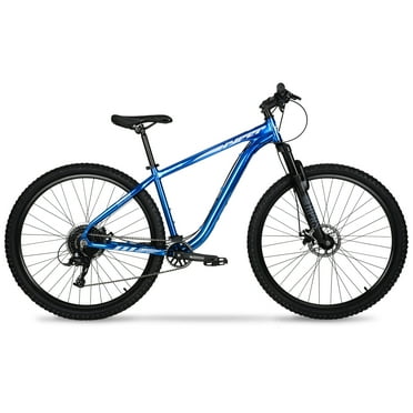 29" Hyper Bicycle Explorer Mountain Bike, 29" Wheels, Adults 14  Years, Hard Tail, Blue