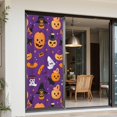 thumbnail image 4 of Gothic Halloween Door Cover with Bat and Cobweb Pattern - 70.8x35.4 Inch Scary Door Curtain for Home Decor, 4 of 5