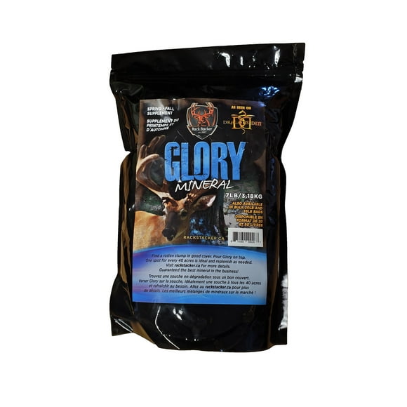 Glory 7lb Minéral par Rack Stacker