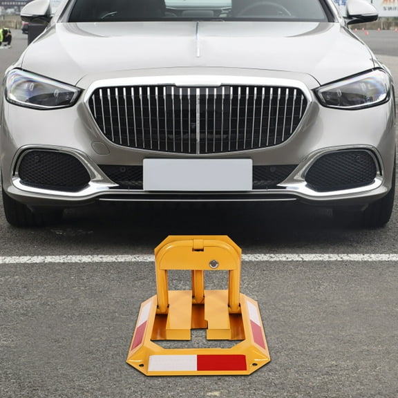 Shzicmy Manual Parking Space Lock Octagona Lock Folding Car Parking Lock W/3* Keys