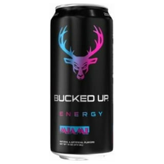 Bucked Up Energy Drink - Miami (12 Drinks, 16 Fl Oz. Each) by Bucked Up at  the Vitamin Shoppe