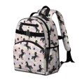thumbnail image 2 of Unicorn and Star Pink Pattern Cute School Backpack Bag for School with Padded Back and Adjustable Shoulder Straps 15.25"x11.5"x5.25", 2 of 5