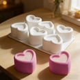 thumbnail image 6 of HEWANG 6 Cavity DIY Silicone Mousse Mold Round Chocolate Cake Molds Square Scented Candle Mould for Cake Cupcake Dessert Decorations, 6 of 8