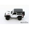 thumbnail image 3 of 2018 Jeep Wrangler Rubicon Hard Top, White - Kinsmart 5412DK/WT - 1/34 scale Diecast Model Toy Car (Brand New but NO BOX), 3 of 6