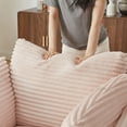 thumbnail image 7 of Oversized Corduroy Chaise Lounge Chair In Neutral Colour Comfy 1 Seat Sofa Couch For Living Room Dorm Apartment, 7 of 7