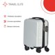 thumbnail image 3 of Maleta de Mano Travel Elite Carry On 49 cm x 36 cm x 22 cm gris, 3 of 7