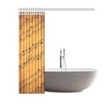 thumbnail image 2 of MKHERT Music Notes Polyester Fabric Shower Curtain 60x72 inch, 2 of 2