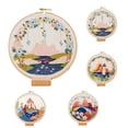 thumbnail image 2 of Coofit Embroidery Starter Kit DIY Scenery Handmade Embroidery Kit Cross Stitch Kit, 2 of 10
