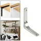 thumbnail image 5 of Soportes de pared para estantes, soportes para mesas de trabajo, soportes para bancos de trabajo Plata 4 pulgadas, 5 of 9
