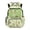 Cute Frog Print, variant on HUIACONG Cute Pug Print School Backpack for Teens Kids Boys Girls, Water Resistant Multi Pocket Bookbag with Padded Adjustable Straps Large Capacity Lightweight Daypack for Travel Daily Use