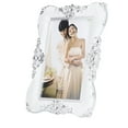 thumbnail image 4 of Modern Plastic Desktop Photo Frame with Back Stand, Holds 10x15cm Pictures for Office Study Bedroom Decor, 4 of 8
