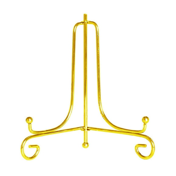 Maytalsory Display Easels Tabletop Exquisite Art Storage Holder DIY Iron Elegant Mount Bracket Decorations Frames Clock Ornament 1Set