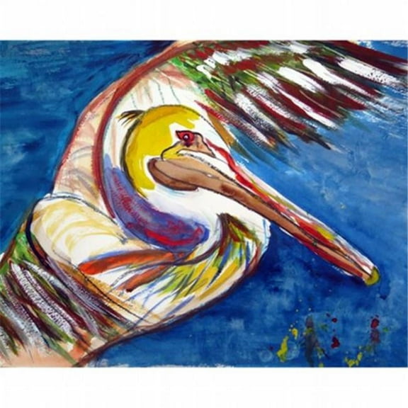Betsy Drake  Pelican Wing Door Mat - Small