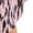Pink, variant on Women Leopard Print Shirt Dress Collared Short Sleeve Tie Waist A Line Midi Dress White M