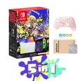 thumbnail image 1 of Nintendo Switch OLED Splatoon 3 de Edición Limitada de Paquete 5 en 1 Consola Joy-Con de 64 GB, 1 of 8