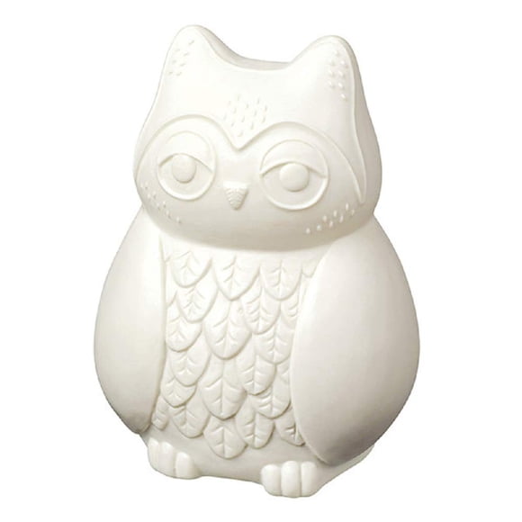 Grasslands Road Owl Standing Porcelain Night Light