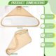 thumbnail image 3 of Paquete de aceite de ricino SBSGV para tobillo, reutilizable, soporte para pies, compresa de aceite de ricino de franela acrílica ajustable para mujeres, soporte de tobillo, fascitis plantar, alivio, 3 of 5