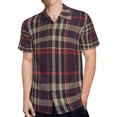 thumbnail image 4 of High Quality Hawaiian Shirts for Men Short Sleeve Aloha Beach Shirt Floral Summer Casual Button Down Shirts Blouses 4OW4HM, 4 of 7