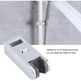 thumbnail image 4 of Support de Pommeau de Douche Barre Coulissante Support de Poteau, Chrome Hauteur Réglable Barre Coulissante Support de Rail 30x15, 4 of 5