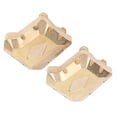 thumbnail image 1 of ESTINK Brass RC Rear Axle Diff Cover,2pcs RC Brass Rear Axle Diff Cover Counterweight For TRX4 1/10 RC Car Upgrade Parts,RC Brass Axle Cover For TraxxasTRX4, 1 of 8