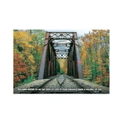 Railroad Vbs Train Track Bckdrp Bnnr - Party Decor - 3 Pieces