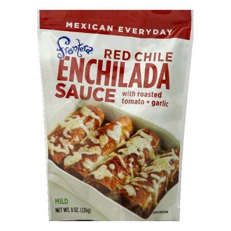 Frontera Pouch Mild Red Chile Enchilada Sauce, 8 OZ (Pack of