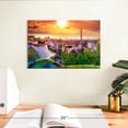 thumbnail image 3 of Elephant Stock Barcelona From Park Guell Wall Art - Horizontal Canvas Wall Art - Living Room Wall Decor - City Canvas - Orange And Gray Decor - 12" x 8", 3 of 8