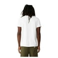 thumbnail image 5 of BELLA + CANVAS EcoMax T-Shirt for men, Short Sleeve Classic Crewneck Shirt, White Tee, XS, 5 of 5