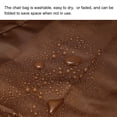 thumbnail image 5 of Uxcell Outdoor Chair Storage Bag Waterproof Folding Chair Carry Bag Cover Carrying Case Brown Black 2 Pack, 5 of 6