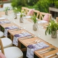 thumbnail image 4 of Cloth Napkins Set of 2 - 20x20 Inches, Purple Vintage Lavenders Washable Reusable Table Napkins, Farmhouse Wooden Retro Art Soft & Absortbent Dining Napkin for Party Wedding Hotel Restaurant, 4 of 8