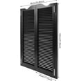 thumbnail image 2 of Cafe Swinging Doors Wood Saloon Doors, 36" x 48" Modern Swinging 2-Half Door Bar Doors Entrance Partition for Hallway Kitchen Doorway Bars Gardens Restaurants, 2 of 9