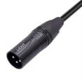 thumbnail image 3 of Cable de Audio Tipo C A Doble Salida XLR Macho, con Chipset Integrado y Blindaje para Altavoces., 3 of 6