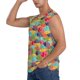 thumbnail image 3 of Balery Colorful Fish 2 Camisetas sin mangas para hombre, absorbe la humedad y protege contra el mal olor.-3X-Large, 3 of 7