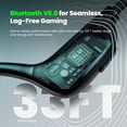 thumbnail image 3 of Auriculares de conducción ósea Hitarah Bluetooth V6.0 12 horas de reproducción, 3 of 8
