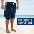 thumbnail image 2 of North 15 Men's Board Beach Swim Trunks Shorts with Cargo Pockets-5104-Nv-Md, 2 of 7