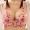 thumbnail image 2 of MDUKONU Bras for Women Womens Wireless Bras Comfortable Push Up Bra No Underwire Bra Full Support Lift Bralette Everyday Seamless Tshirt Bras Khaki 42, 2 of 3