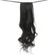 thumbnail image 1 of WORGEOUS Peluca de pelo largo y rizado de 48 cm, cola de caballo con cordón, postizo sintético, extensiones de cabello de cola de caballo ondulada (negro natural), 1 of 8