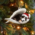 thumbnail image 2 of Christmas Tree Ornaments,Outdoor Christmas Tree Christmas Decorative Dog Pendant New Angel Pendant Christmas Tree Decorative Accessories Props Christmas Tree Decorations, 2 of 5