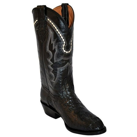 Ferrini Usa Mens Black Caiman Cowboy Boots 11 D