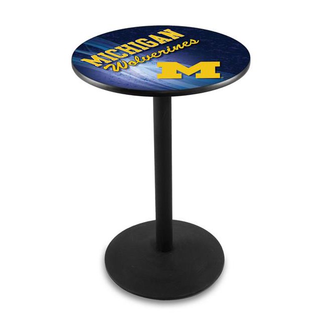 Holland Bar Stool L214B4236MichUn-D2 42 Po Table de Pub Michigan Wolverines avec 36 Po Haut